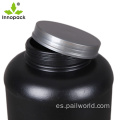 Contenedores de jarras de plástico cosméticas HDPE de 5 litros